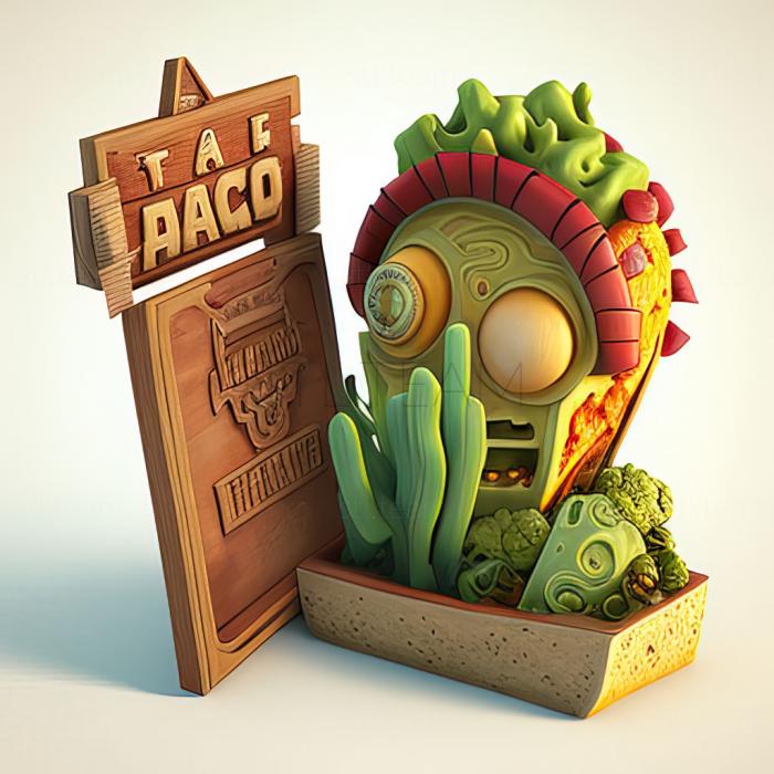 Characters Plants vs Zombies Garden Warfare  Tactical Taco Party